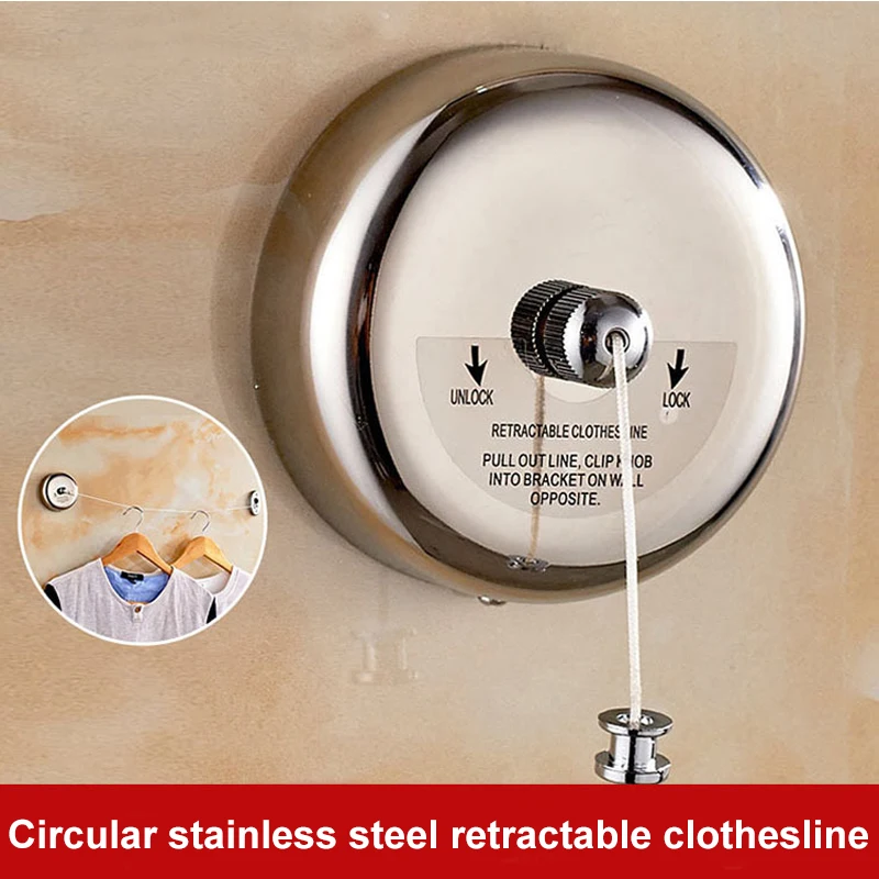 Clothes Line Windproof Adjustable Drying Rack