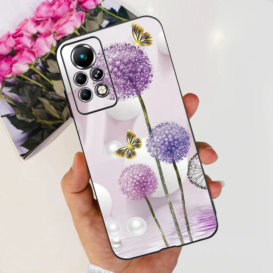 Cute Painted Soft Silicone Phone Case Back Cover Bumper