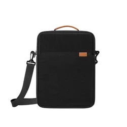 11 - Inch Black Laptop and Tablet Protective Sleeve - Durable Storage Pouch (Black)