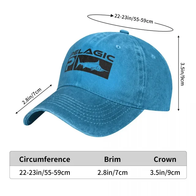 Pelagic Marine Fishing Unisex Style Baseball Caps