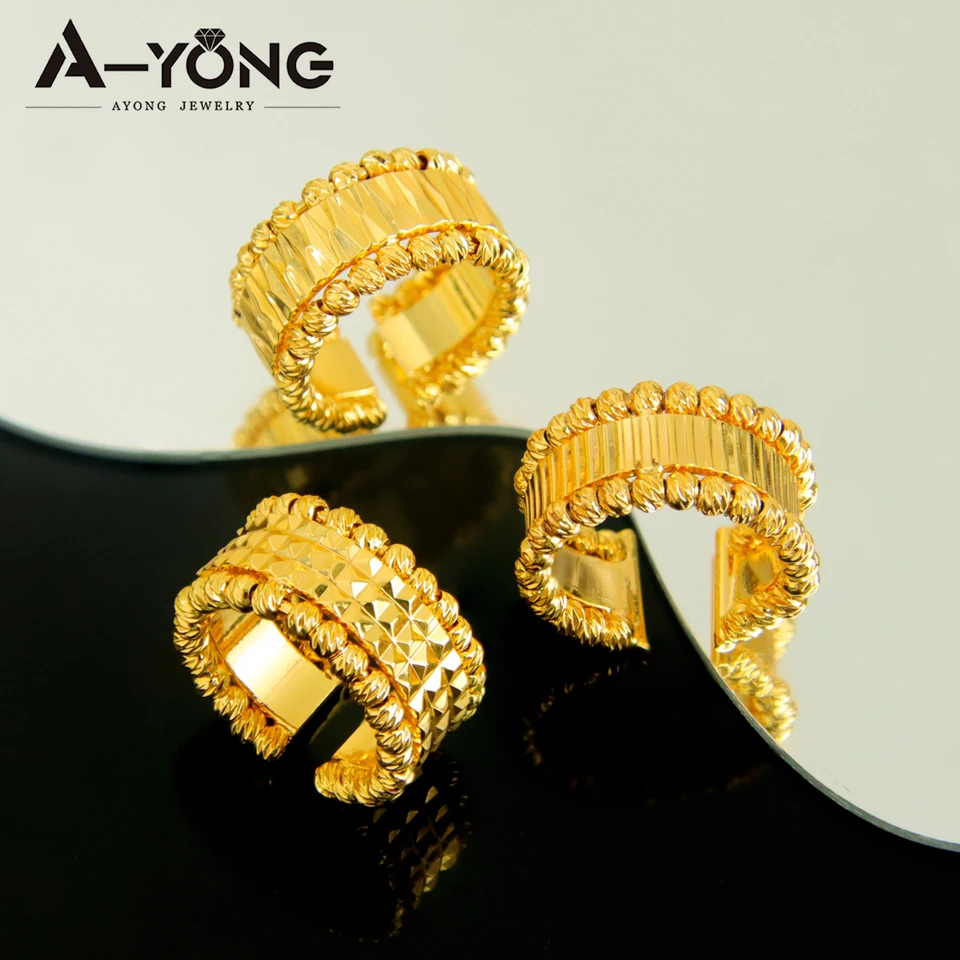 FDEETY Herren Schmuck-Set - Verstellbares Armband & Ring Für Hochzeit & Alltag