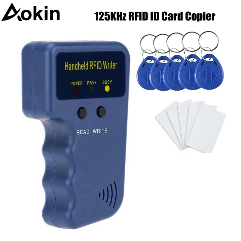 RFID-Copier-Duplicator-ID-Card-Reader-125KHz-EM4100-Copier-Writer-Video ...
