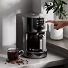 Automatic Electric Coffee Maker Bean Grinder Mill Beans Grinding Machine Comercial Espresso Tea Boiler Drip Cafe American Pot EU 5