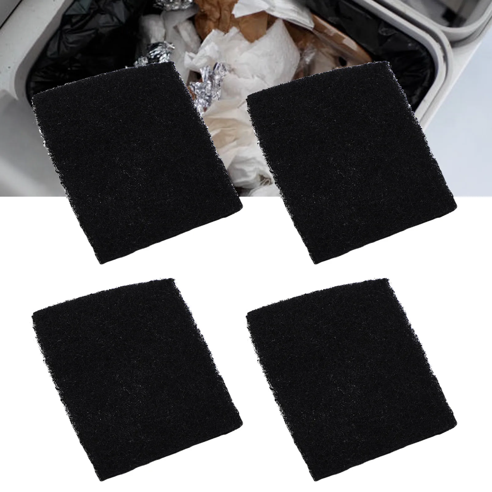 20 Recharges Filtres Anti-Odeurs Charbon Actif pour Poubelle EKO