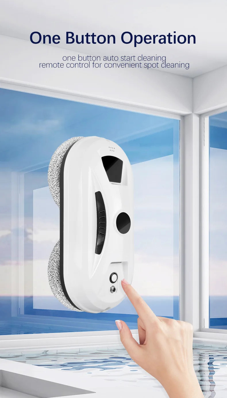 Window Cleaner Robot Automatic Cleaning with Intelligent Path Planning Edge Dete