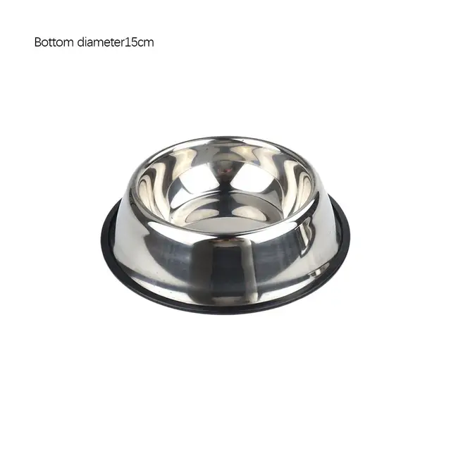 Steel Pet Dog Bowl Food Storage Container Dog Food Bowl Water Bottle Pet Bowl Feeder Dish For Small Large Dogs Ca V4U5 5