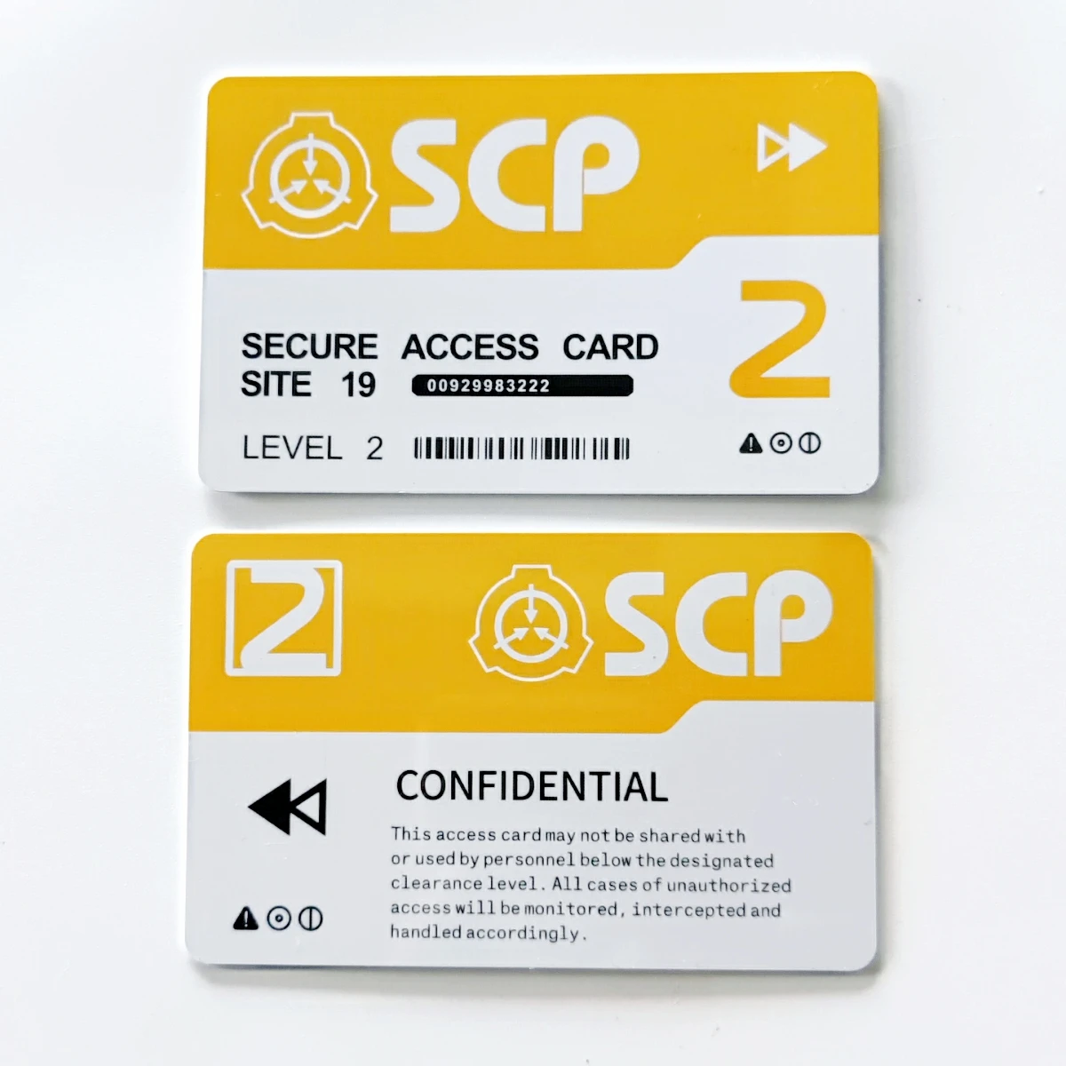 SCP Foundation Keycards Patches Special Containment Procedures