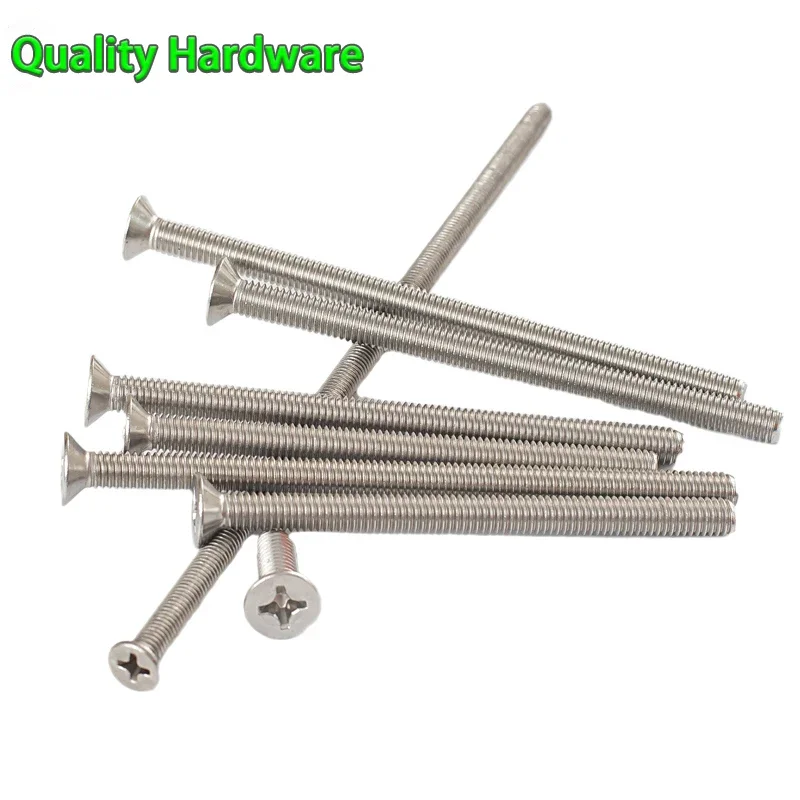aco inoxidavel da cruz parafuso extra longo m3 m4 m5 m6 m8 m10 01
