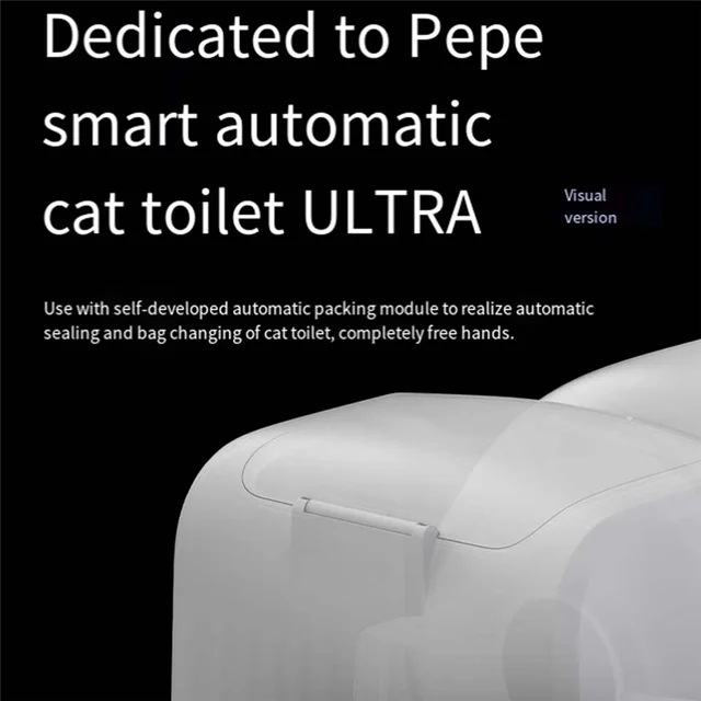 B23B For Petkit-Refillable Ring Trash Bags Box, Ultra Exclusive Garbage Bin, Automatic Packaging, Cat Litter Box 3