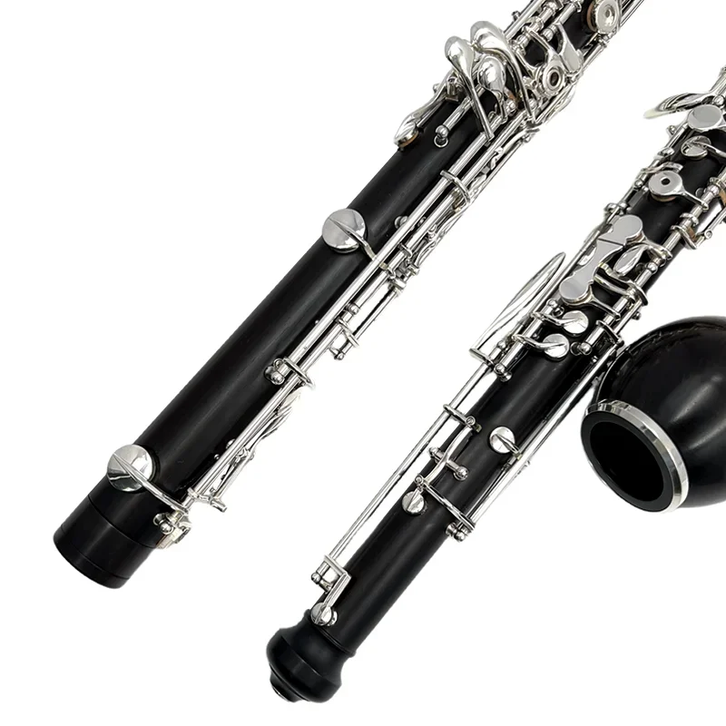 F key English horn composite wood F key Alto Oboe Solid wood ,Silver-plated Keys Woodwind