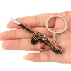 Valorant Weapon Keychain Phantom Oni M4 8cm Alloy Metal Game Peripheral Machine-Gun Weapon Model Keychain Gifts Toys for Boys 6