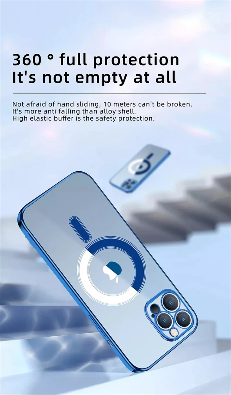 Fundamomokara Con Correa Para IPhone 13 - Compatible Con MagSafe, Carga Inalámbrica, Ajustable Y Antirobo