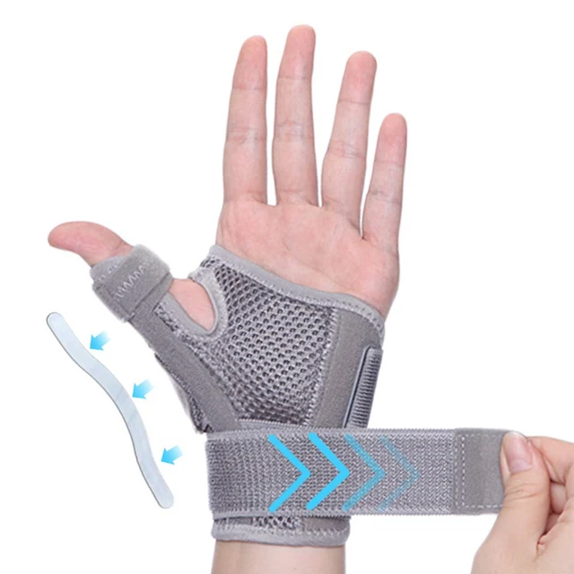 1Pc Hüvelykujj Spica Szilánk Stabilizáló Csukló Tartó Tartóelem Védő Protektor Carpalis Alagút Íngyulladás Fájdalom Megkönnyebbülés Jobb Bal Oldali Indítás