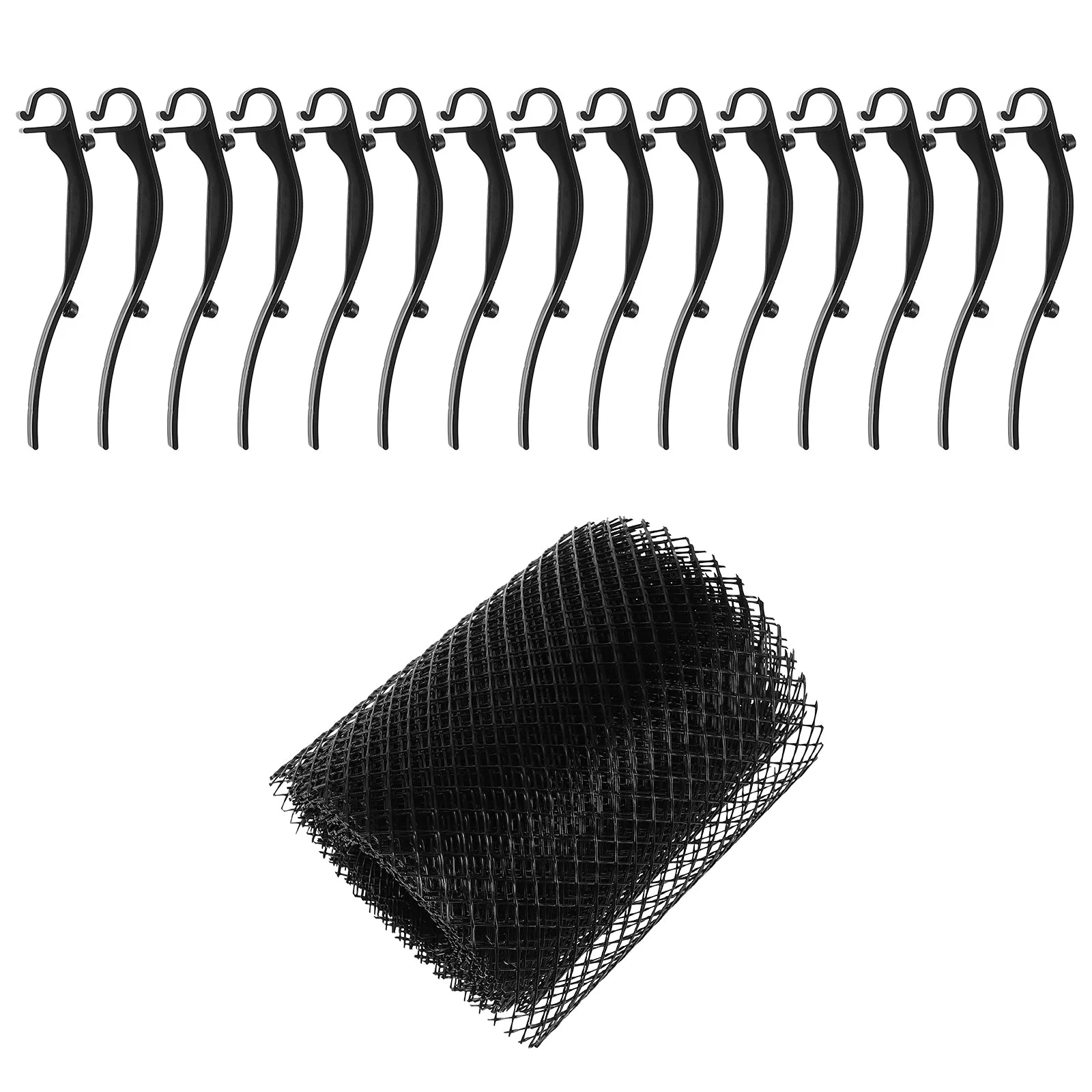 

Gutter Guard Drainage Netting Plastic Guards Leaf Guttering Protection Mesh Pp for Gutters