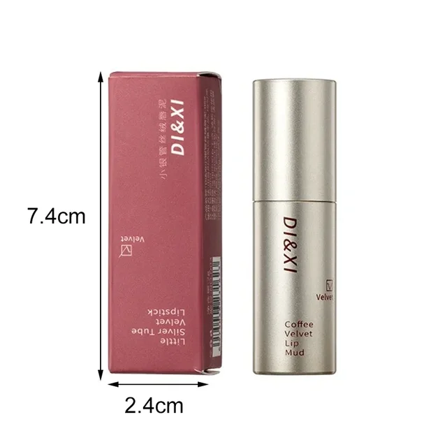 6 Color Long-Lasting Waterproof Matte Velvet Lip Gloss Mist Liquid Matte Lipstick Non-stick Cup Lip Glaze Lip Makeup Cosmetics