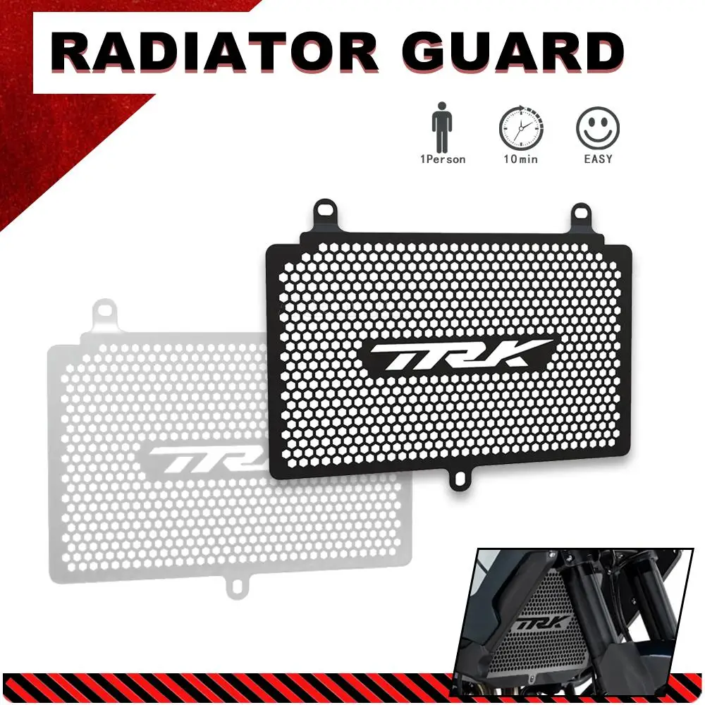 

For Benelli TRK 702 702X TRK702 Motorcycle Accessories Aluminium Radiator Guard Protector Grille Grill Cover 2022 2023 2024