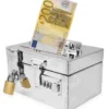 Password Box Piggy Bank Banks For Adults Stainless Steel Coin Men's Wallets Savings Metal Unique Water Proof 6