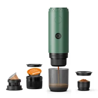 iCafilas Wireless Electric Portable Espresso Coffee Machine 3-in-1 Capsule Powder Travel Coffee Maker  for Car & Camping Coffee 1