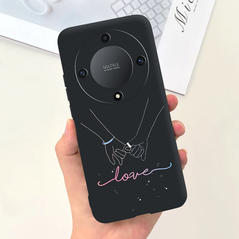 Stylish Painted Soft Silicone Phone Case with Bumper