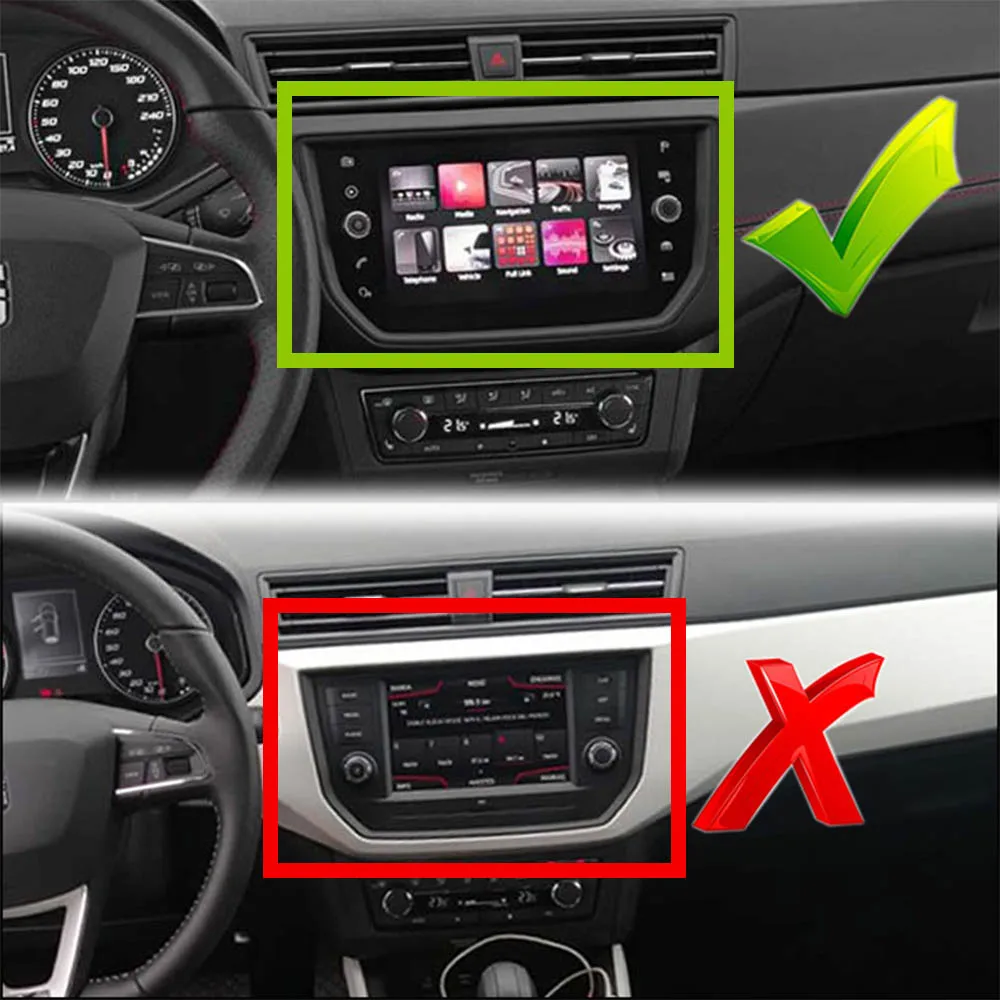 Rear Camera Rear View Camera Canbus Dynamic Trajectory Car Camera for SEAT Arona Parking Backup Work With MIB STD2 Unit