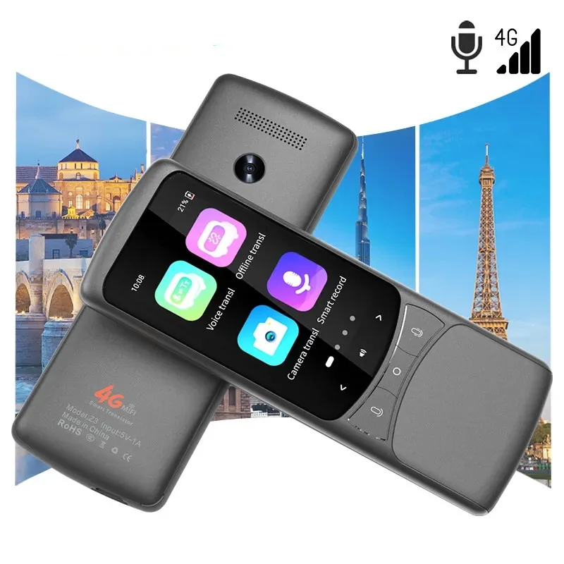 Z3 Intelligent 4G Voice Translator Support 134 Languages Photo Recording Translation WIFI Smart Translation Business Travel