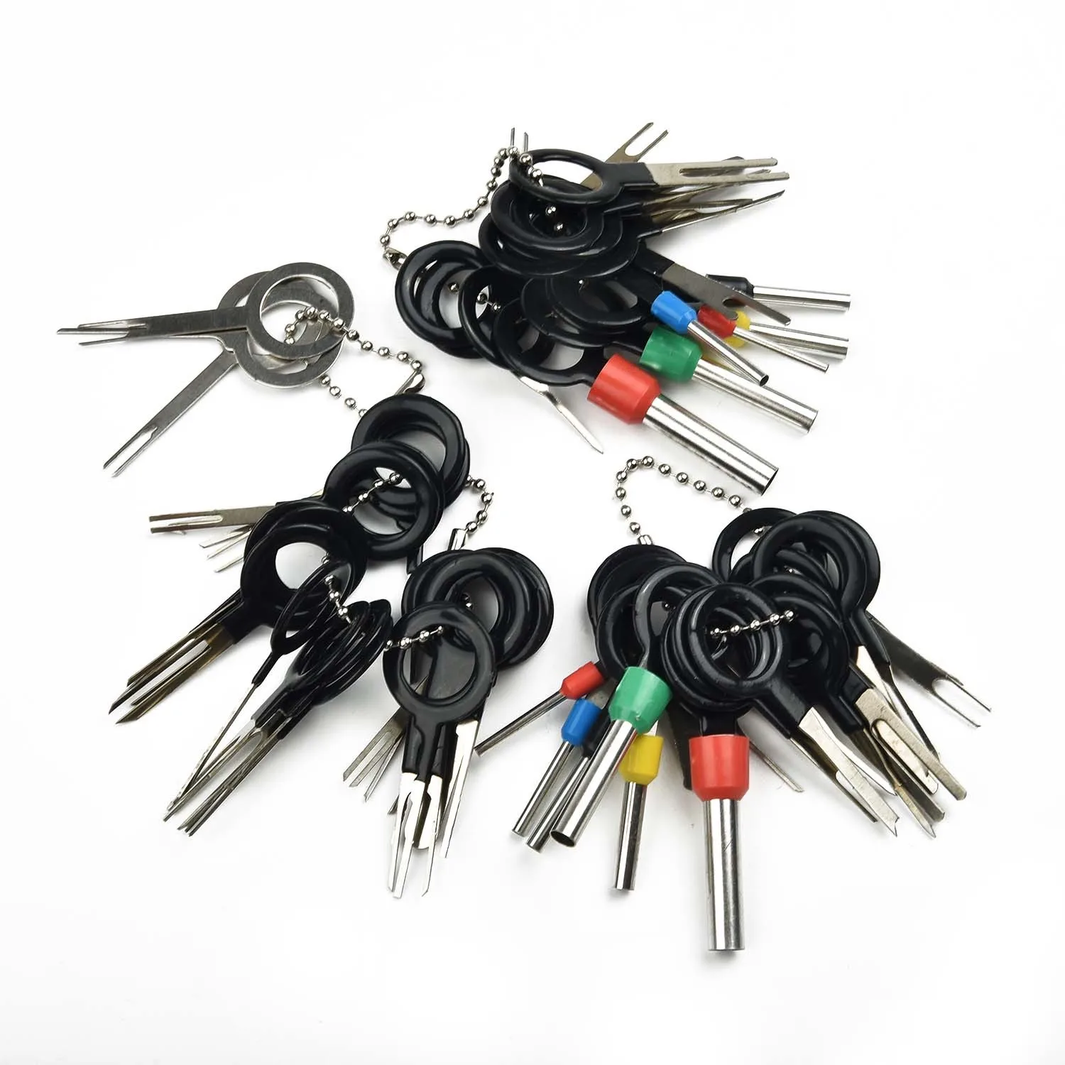 

59pcs Removal Tool Connector Crimp Electrical Equipment Harness repair Terminal Wiring Stainless Steel Durable