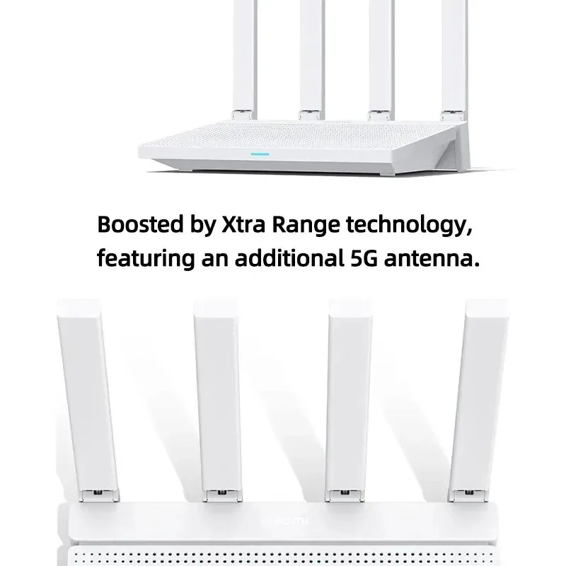 Original Xiaomi Router AX3000T IPTV Mesh Networking Gigabit Ethernet Ports Gaming Accelerator Repeater Modem Signal Amplifier-CN - 4