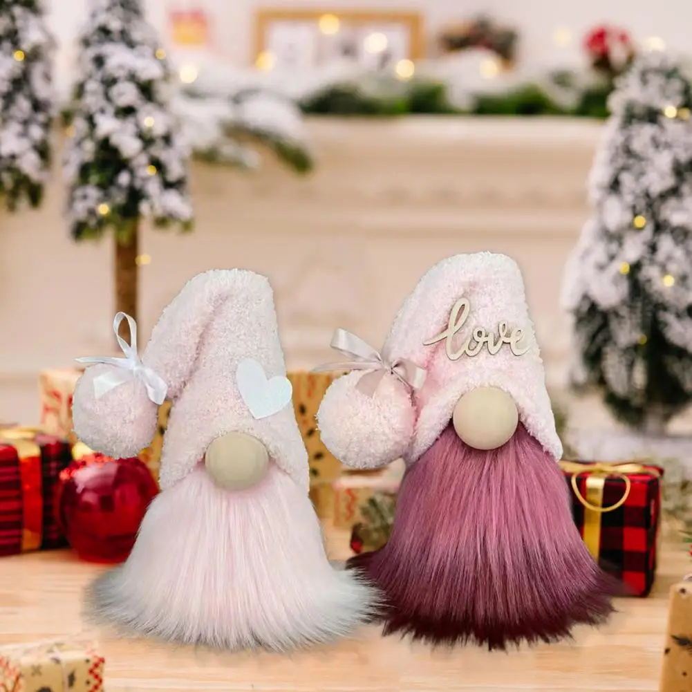 Faceless Gnome Toy Super Soft Big Nose Wear Resistant Stuffed Toy Dwarf Faceless Doll Easter Party Decoration Home Supplies