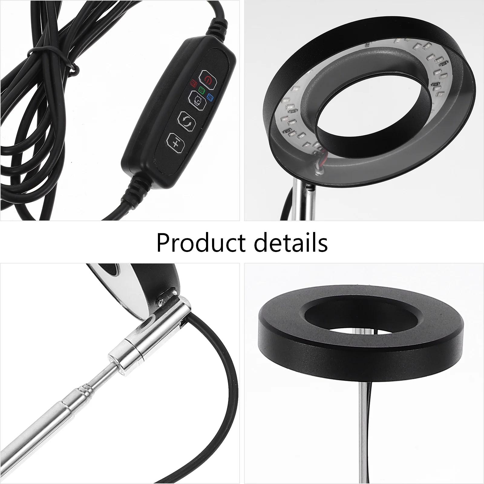 Full Spectrum Red Blue Light Plants Growing Lamp Adjustable Height Angel Ring Led Grow Lights For Plants Uv Lamps Houseplants