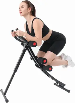 Fitness Core & Abdominal Trainers AB Workout Machine Home Gym Strength Training Ab Cruncher Foldable Fitness Equipment 6