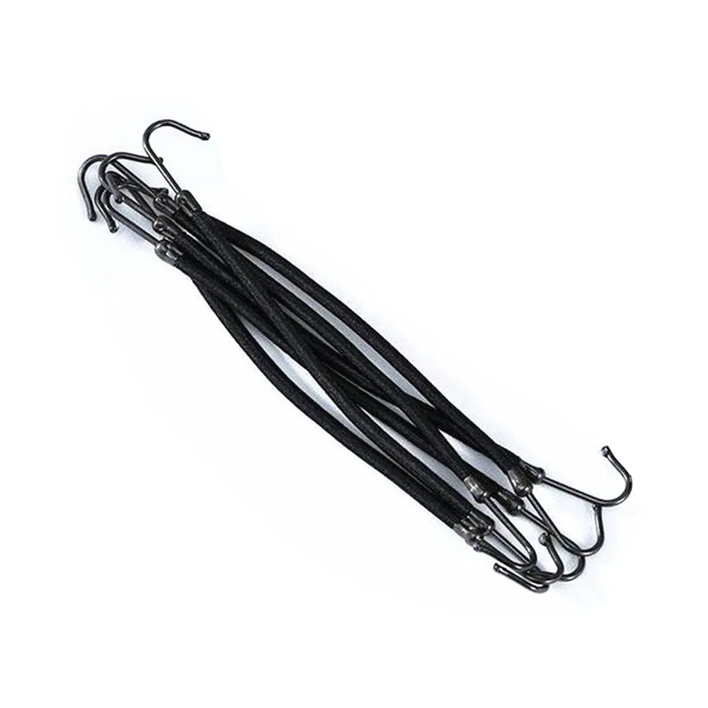Set of Trendy Double Hook Elastic Hair Bands