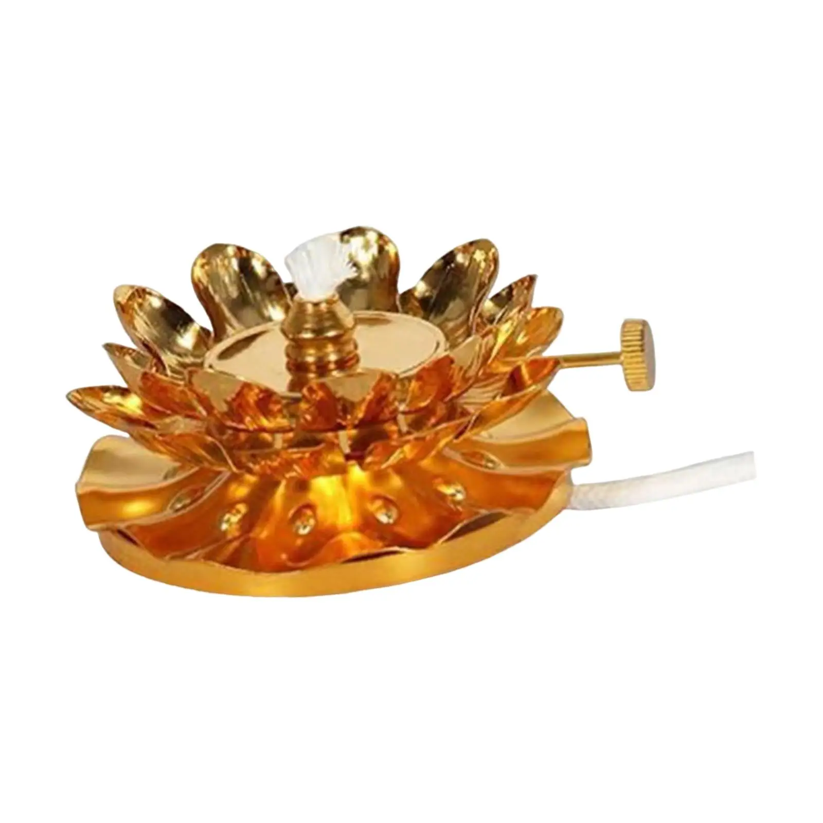 Butter Lamp Wick Holder Without Wick Stand for Desktop DIY Supplies Altar Buddhist