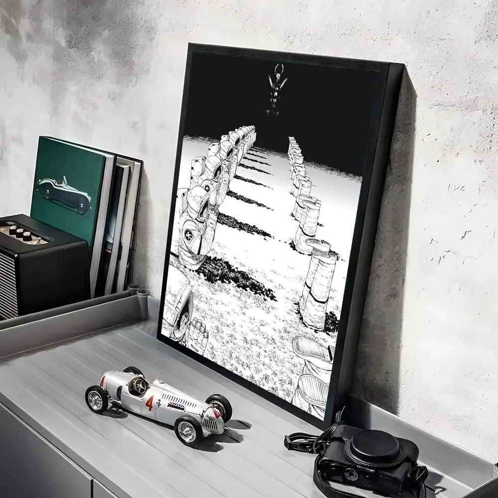 C-Kettensäge Mann Anime Poster Aufkleber HD wasserdichte Malerei Wandkunst für Schlafzimmer Wohnzimmer Home Decor Dekoration Geschenk – Detail 9