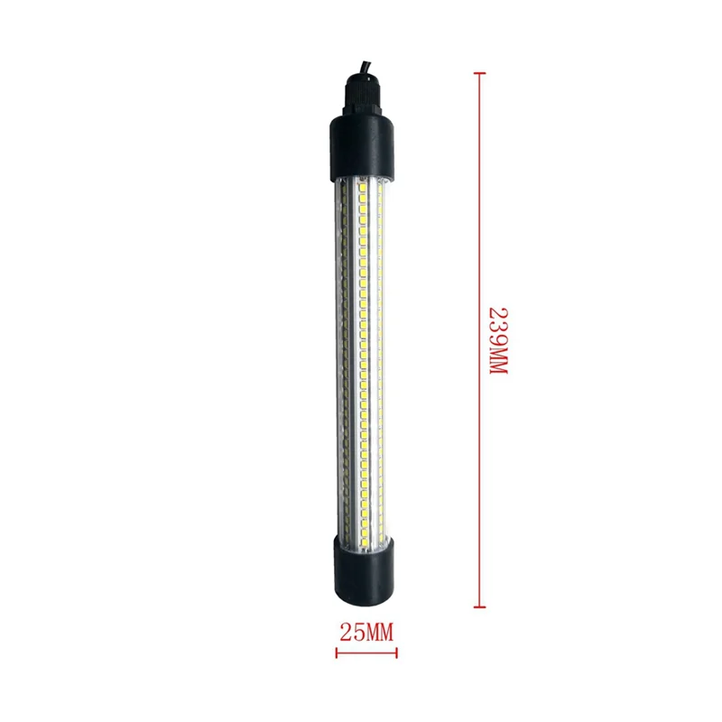 A76K 12V 24V 낚시 조명 20W 고출력 LED 수중 낚시 조명 IP68 방수 바다 낚시 조명 블루 라이트