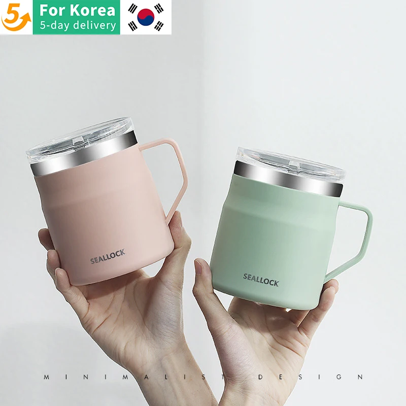 450mlStainlessSteelCoffeeCupOfficeTravelThermalMugLeakProofThermosBottleTeaCoffee