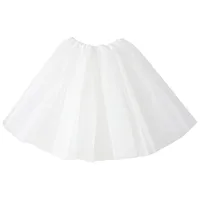 3 Layer Mesh Tulle Skirts Women Candy Color Performance Pleated Skirts Petticoat A Line Faldas Adult Show Tutu Skirts 2