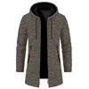 Men's Sweater Cardigan Spring Autumn Casual Solid Knit Men Sweaters Long Sleeve Zipper Knitted Cardigans Outerwear Men's Coat3XL