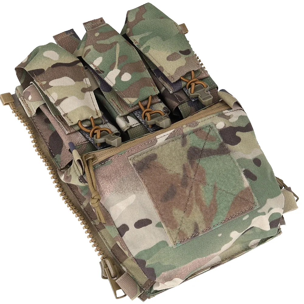 Pochette Zip-on Wosport Pour Plaque Arrière FCPC V5 – Nylon – Assaut – Airsoft/Chasse
