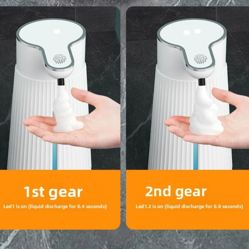 Automatic Hand Soap Dispenser Touchless Smart Foam Hand Wash Machine 400ML Liquid Soap Bubble Maker Wall-Mounted Soap Dispenser