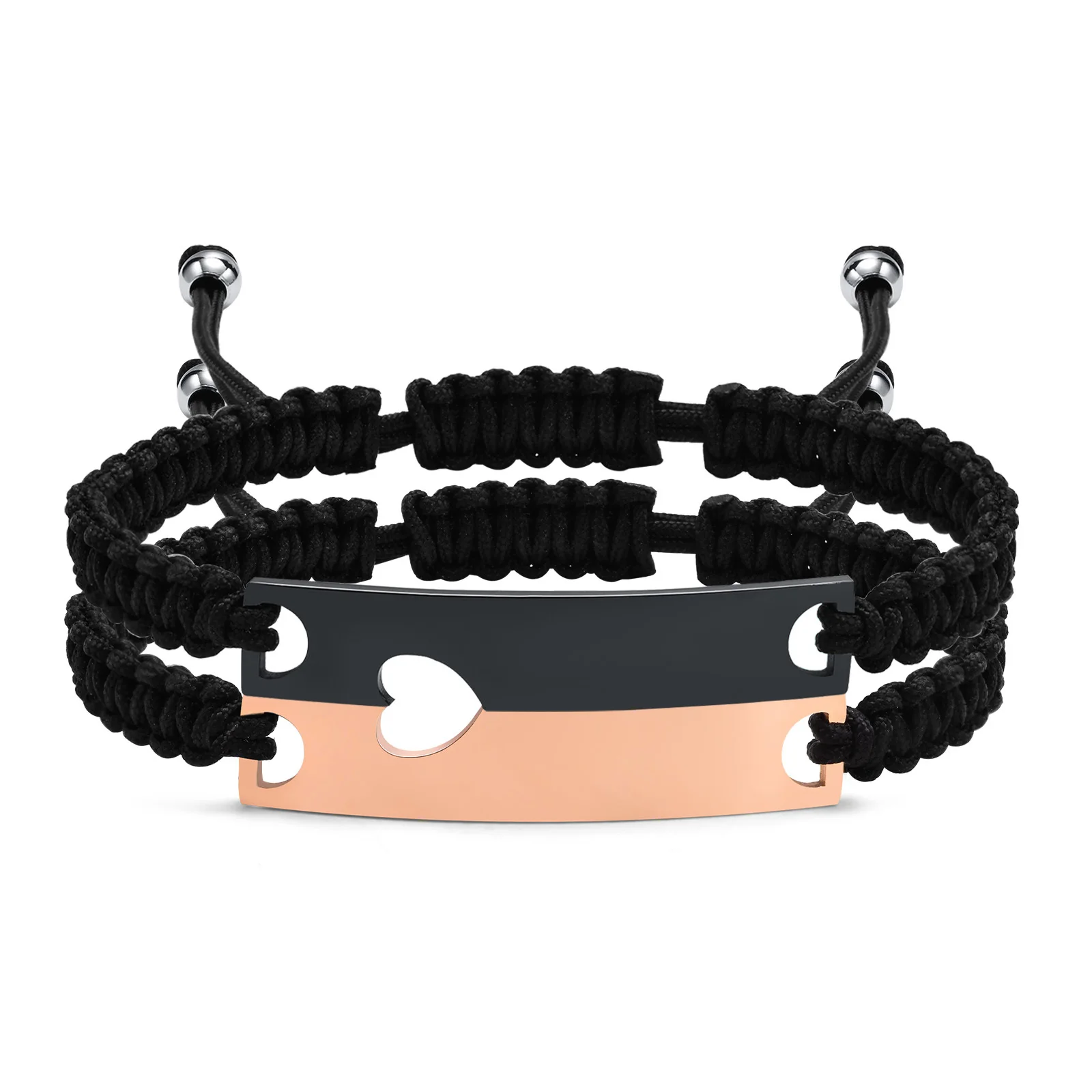 Bracelet Duo Personnalisé pour Couple | Bracelet-Couple.fr