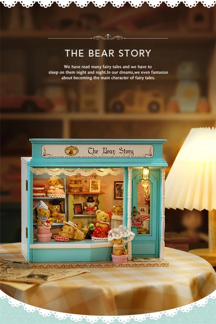 ドールハウス完成品オーダー。1/32サイズサンシャインくまさんルーム