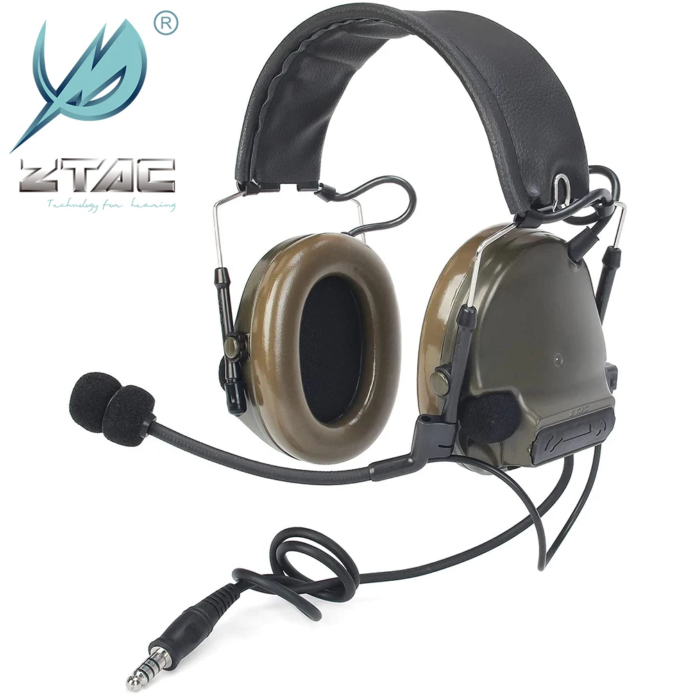 Z TAC Softair Headsets Comta III Z Tactical Pelto Ptt Active Headphones Sordin Msa Military