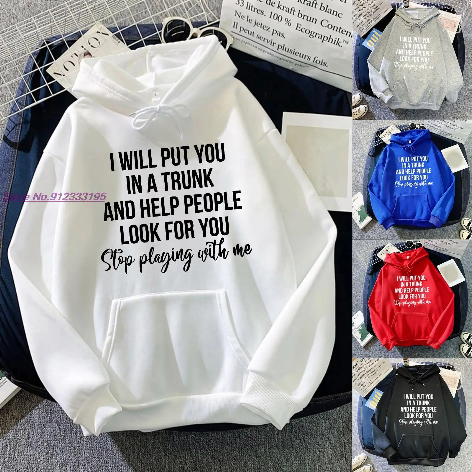 

Women Fashion Letter Print Long-Sleeved Sweatshirt Spring And Autumn Korean Style Hooded Tops Streetwear Casual Hoodies Women