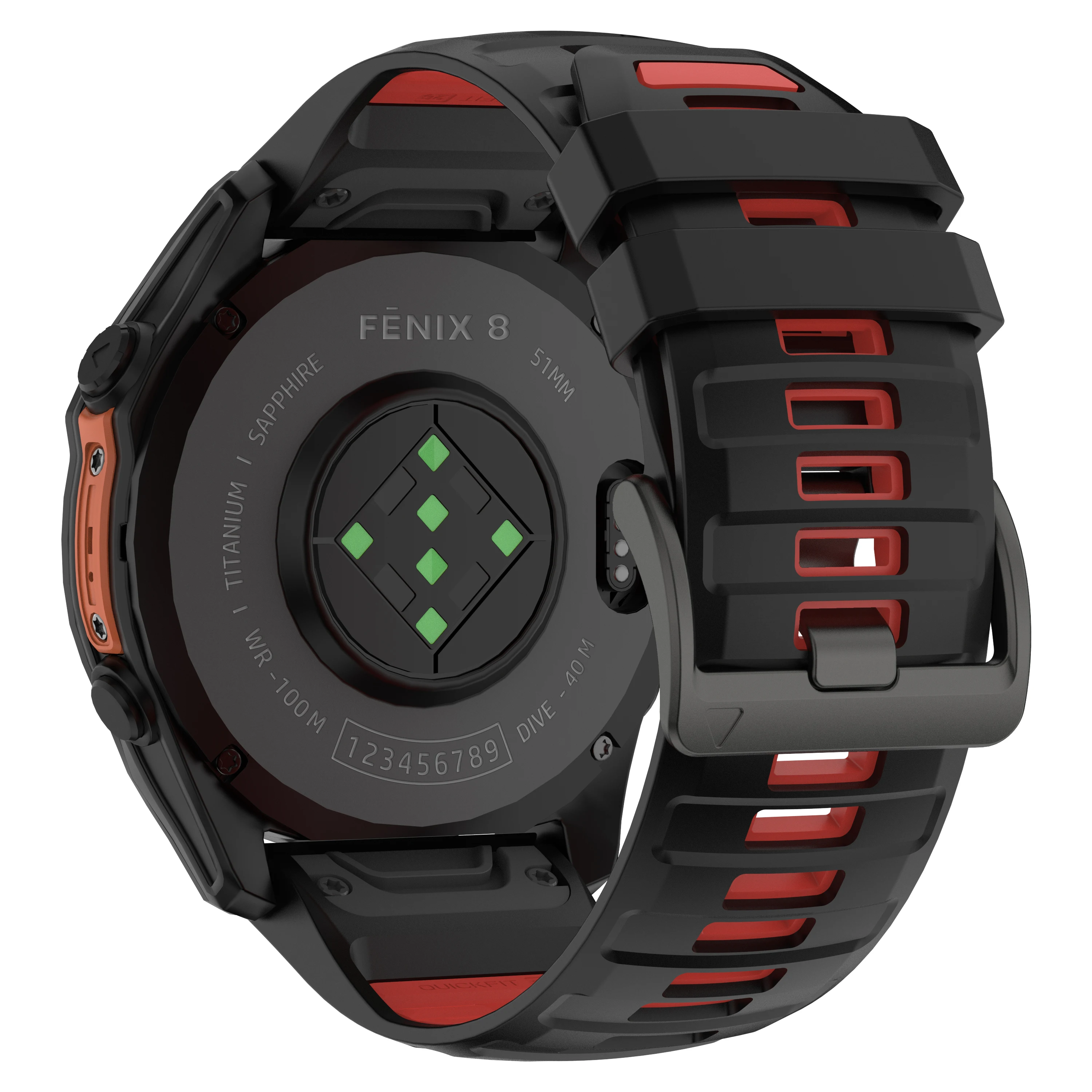 Premium QuickFit Silicone Watchband - 26mm & 22mm Adjustable Strap