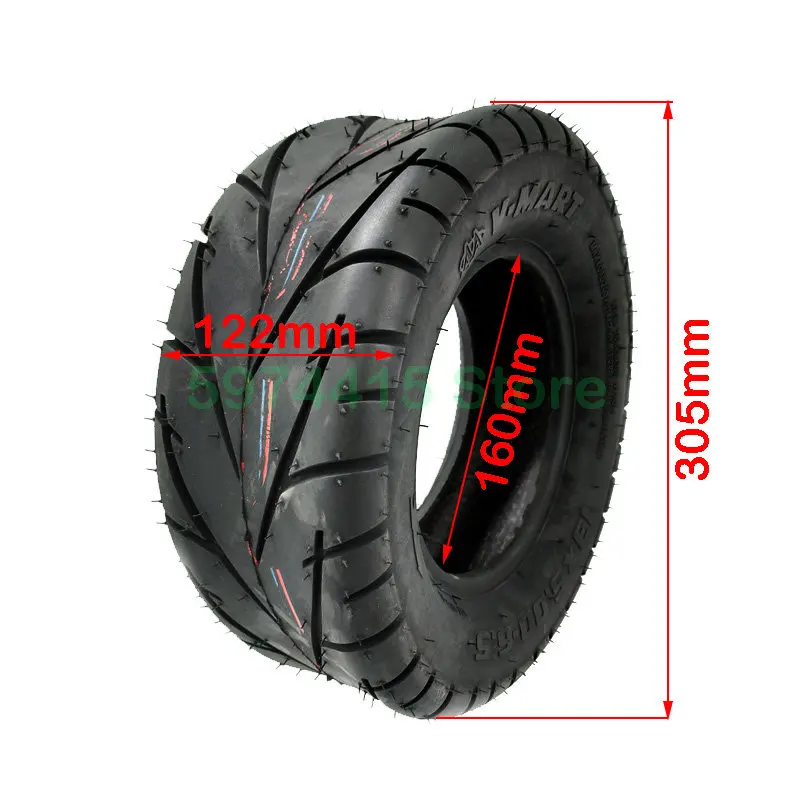 13x5.00-6.5タイヤ,13*5.00-6.5,電動スクーター用の耐摩耗性空気圧 タイヤ 13x5.00-6 チューブレスタイヤ ミニポケットスクーター ゴーカート ミニATVバイク 6インチホイール L