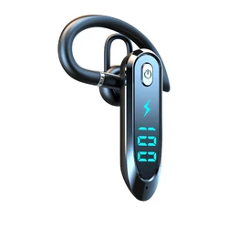 Enhanced Title:  
Bluetooth 6.0 HiFi Stereo Earbuds with Rotating Ear Hook and LED Display - Waterproof Noise - Reduction Headphones (BT6.0)
