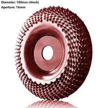 

Grinding Wheel Curved Grinding Disc Wood Sanding Disc Carving Angle Grinder Grinder 4 Inch Woodworking Abrasive Tool Dremel