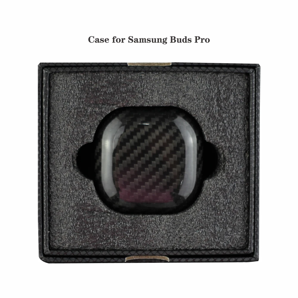 

Чехол из углеродного волокна для Samsung Galaxy Buds2Pro, Ультратонкий чехол для BudsLive/Buds 2/Buds Pro, беспроводные Bluetooth-наушники