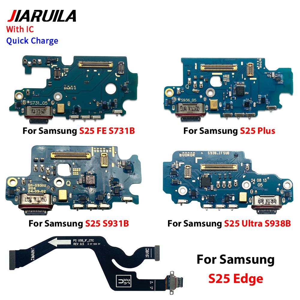 Multi-Model USB Charging Port Plug Socket Connector Charge Board Flex Cable