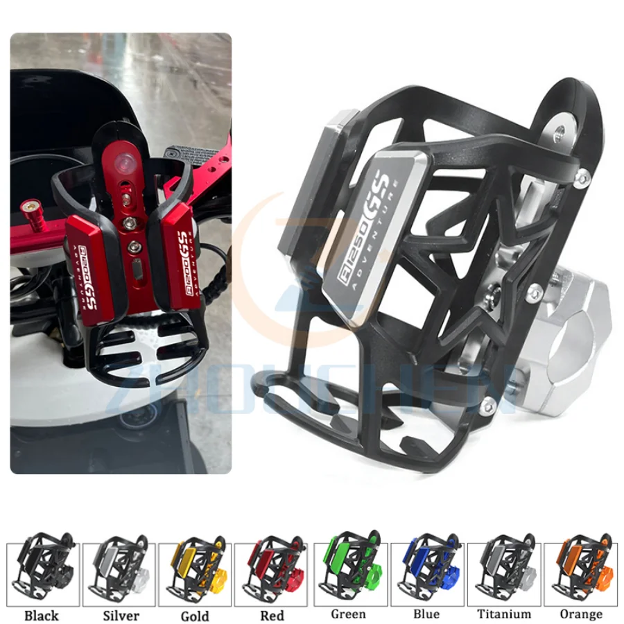 

Motorcycle Supplies Water Bottle Cage Cup Holder Bracket For BMW GS 1200 1250 R1200GS R1250GS Adventure ADV Accessories Gadget